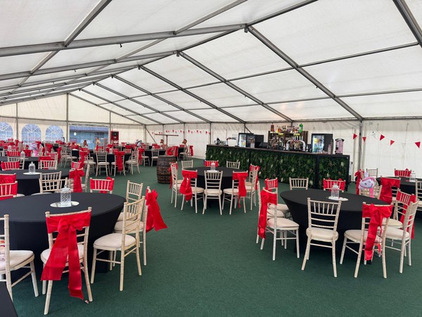 Large white framed marquee for sale Large white framed marquee for sale