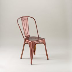 120x Vintage Copper Cafe Chairs For Sale
