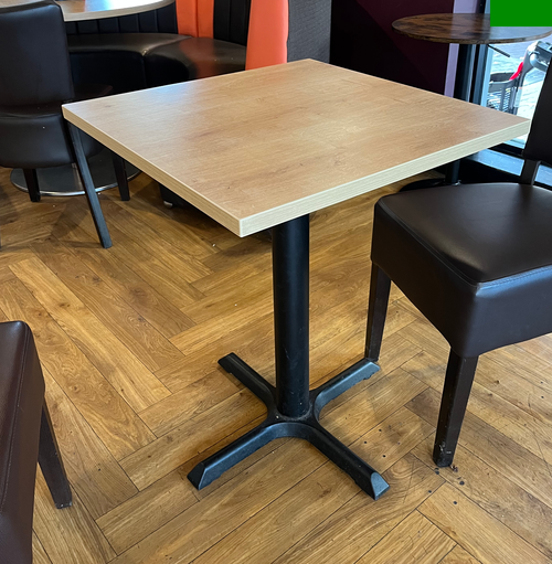 10x Square Cafe Tables For Sale