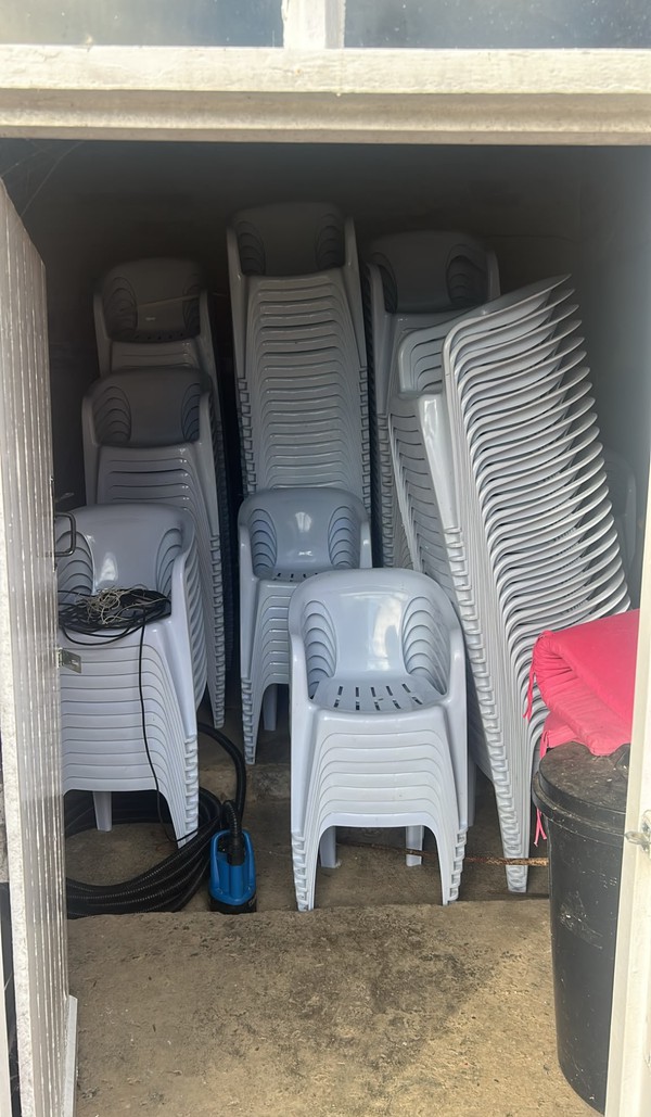 Stacking out door chairs for sale