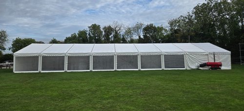 9m x 27m Marquee With Roof & Wall Linings