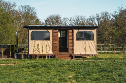 Shepherd's Hut With Veranda For Sale