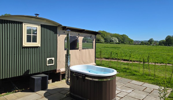 Second Hand Shepherd's Hut With Veranda