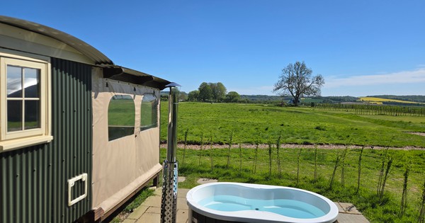 Shepherd's Hut With Veranda