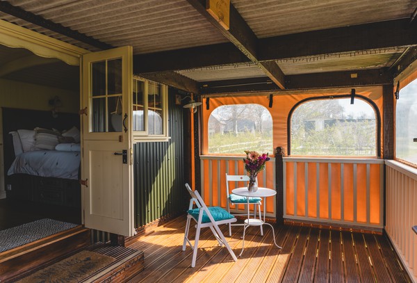 Used Shepherd's Hut With Veranda