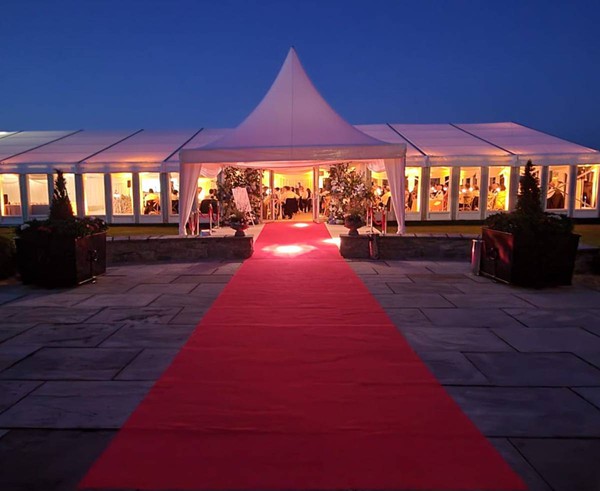 Marquee at night Kildare Ireland Marquee at night Kildare Ireland