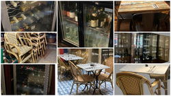 Bistro furniture / refrigeration for sale