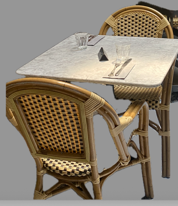 Parisian Rattan Bistro Chairs Parisian Rattan Bistro Chairs