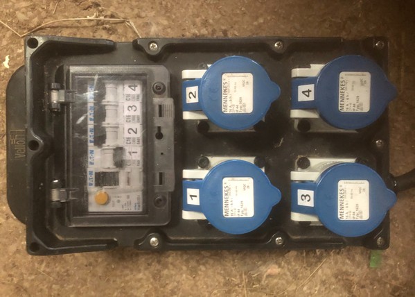 Used Event Power Distribution Job Lot