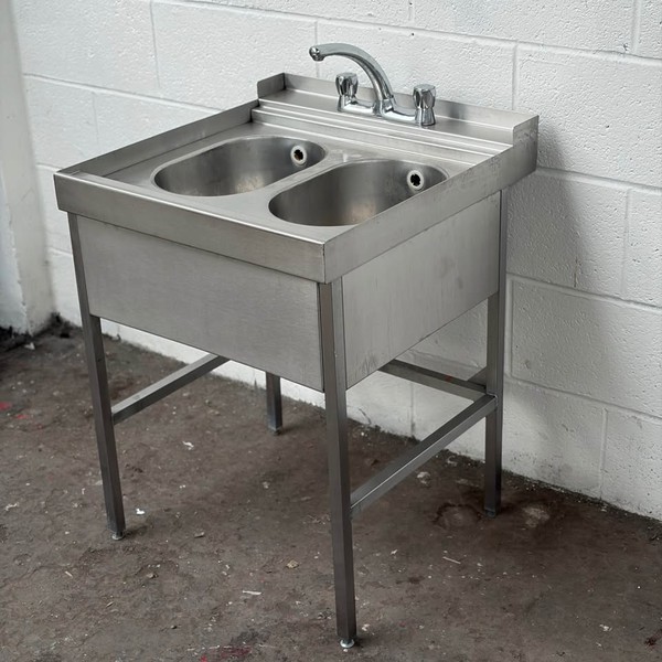 Double Sink with Mixer Tap For Sale Double Sink with Mixer Tap For Sale