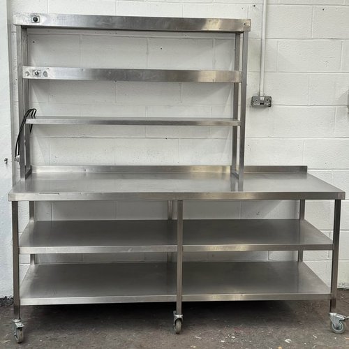 2m Table With 3 Tier Heated Gantry For Sale