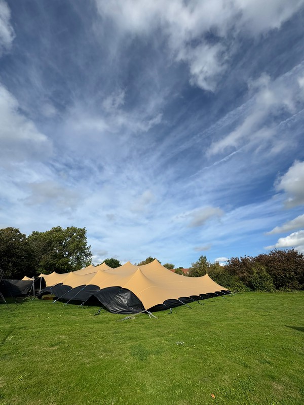 Stretch tent festival venue for sale