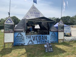 Pyramid Food stall - Glastonbury