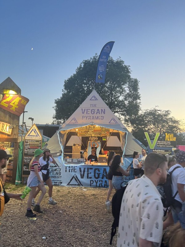 Winner for the best looking trader stall at Glastonbury 2023 Winner for the best looking trader stall at Glastonbury 2023