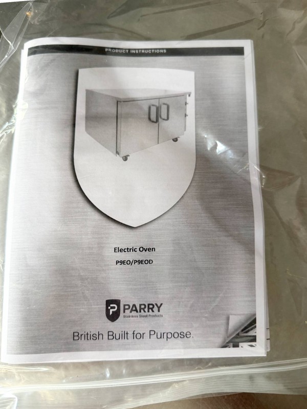 Parry P9EO manual