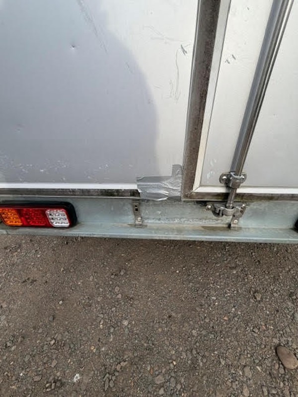 8ft Humbaur Fridge Trailer