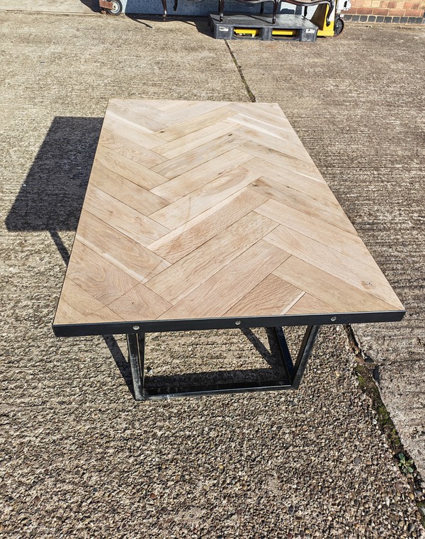 Large Table And 4 Chair Set For Sale