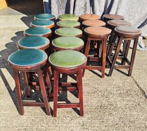 2x 2m Poseur Table And 8 Bar Stool Set