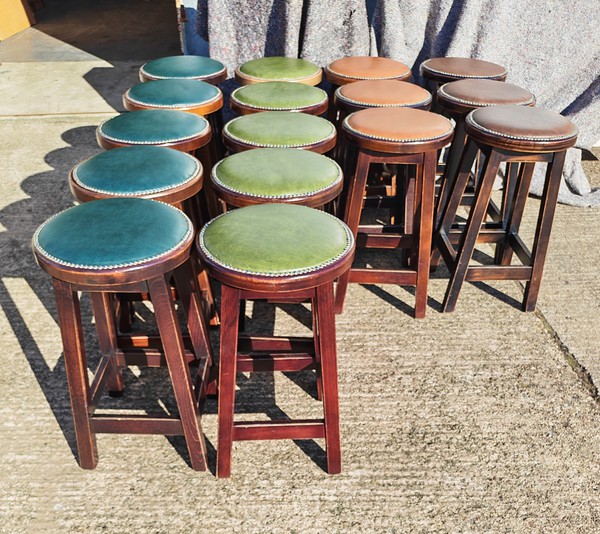 2x 2m Poseur Table And 8 Bar Stool Set