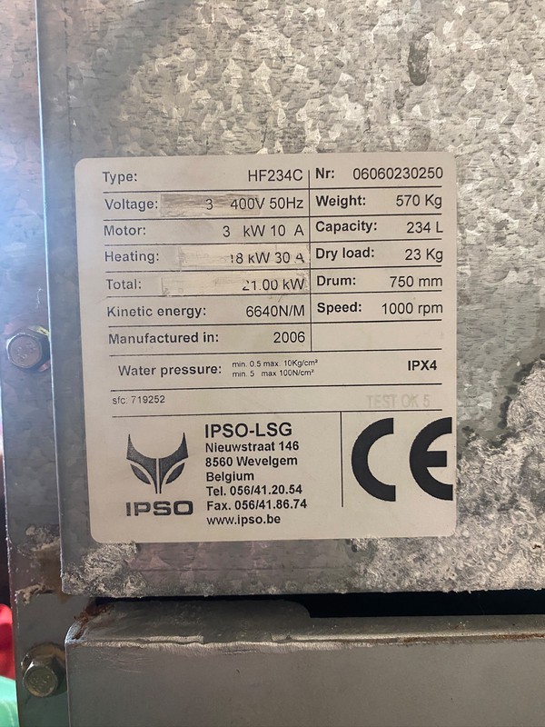 Second Hand IPSO Washing Machine