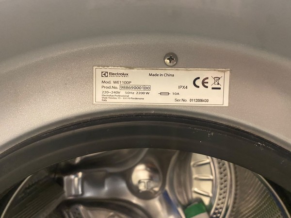 Electrolux WE1100P Washing Machines Electrolux WE1100P Washing Machines