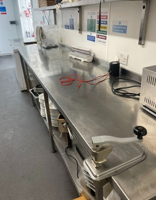 Stainless Steel Kitchen Prep Station For Sale