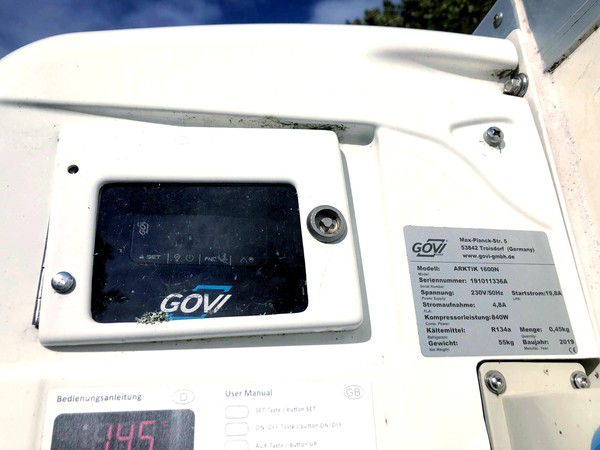 ARKTIK 1600 (GOVI) control panel