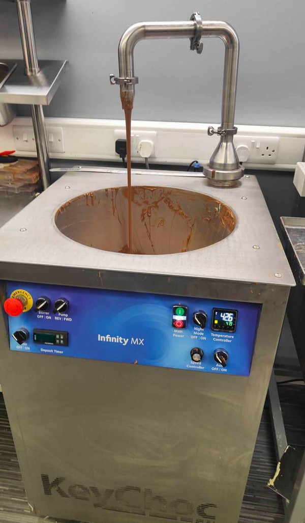 Key Choc - Infinity MX tempering machine Key Choc - Infinity MX tempering machine