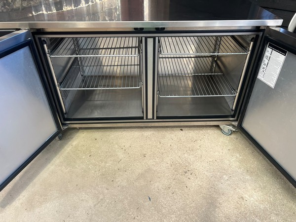 Foster G2 two door bench fridge