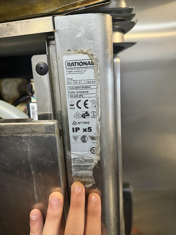 Rational SCC WE 101 E steam combi oven