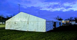 Used 12m x 25m Clearspan Marquee For Sale