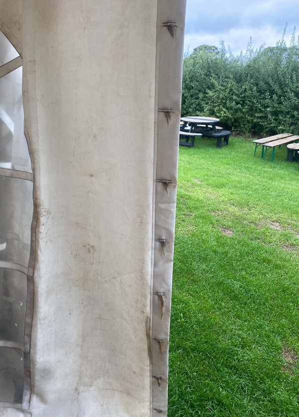 12m x 25m Clearspan Marquee