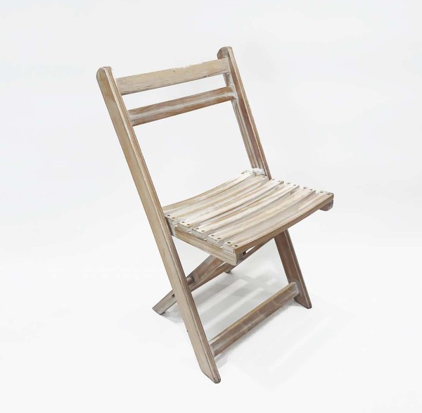 240x Limewash Wooden Folding Chairs