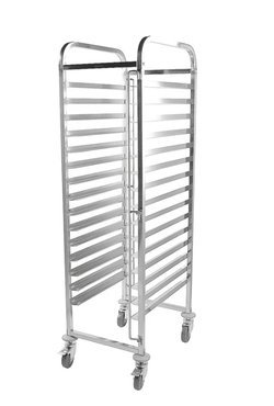 Racking Trolley 15 Shelves for Bakery Trays