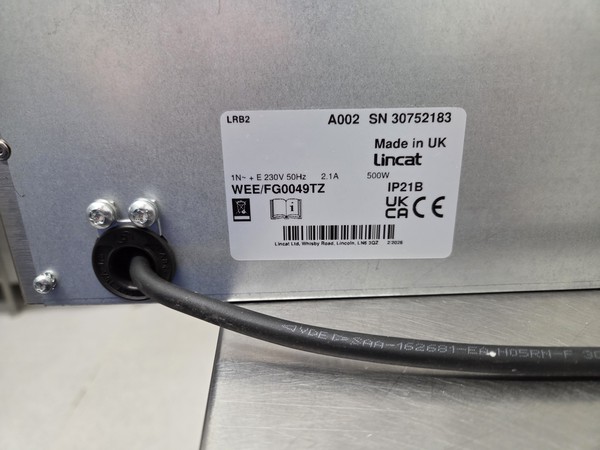 Used Lincat Lynx 400 Bain Marie LRB2