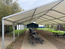 Hoecker 4 Track 9m x 24m Marquee For Sale