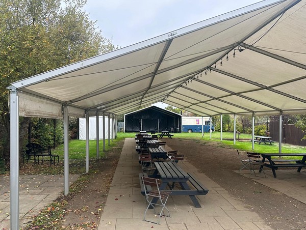 Hoecker 4 Track 9m x 24m Marquee For Sale