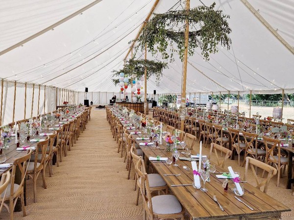 40ft x 100ft traditional marquee for sale