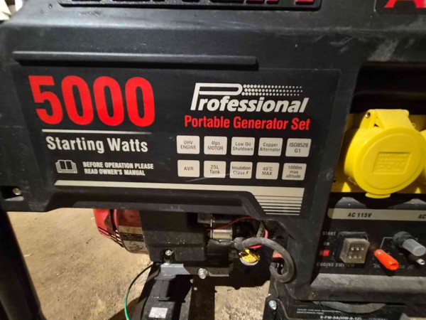 Loncin 5000D-A Generator for sale