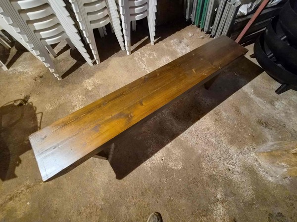 Rustic 6Ft folding benches for sale