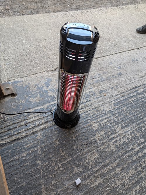 10x Imus Eco Portable Infrared Heater