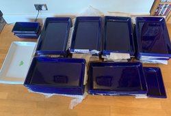 60x Porcelain Gastronorm Dishes