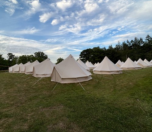 100x Bell Tents For Sale