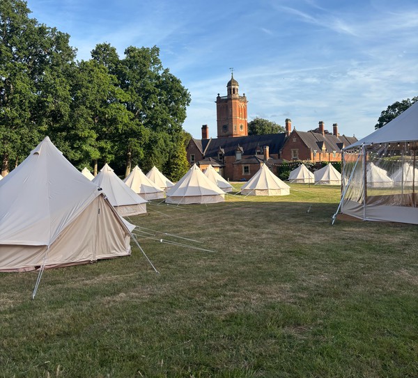 100x 4m And 5m Bell Tents