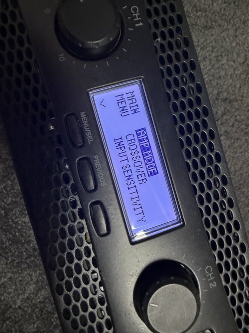 Crown XLS 1002 Drivecore Power Amplifier