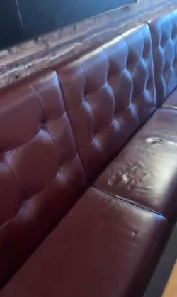 Deep Red Banquettes