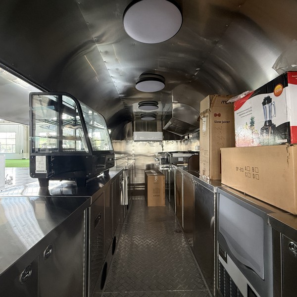 Fully Equipped 5m Airstream Catering Trailer