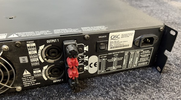 QSC Audio RMX 1450 Amplifier QSC Audio RMX 1450 Amplifier