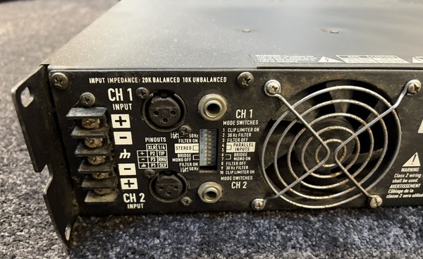 Used QSC Audio RMX 1450 Amplifier Used QSC Audio RMX 1450 Amplifier