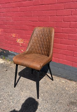 100x Restaurant Dining Chair PU Leather